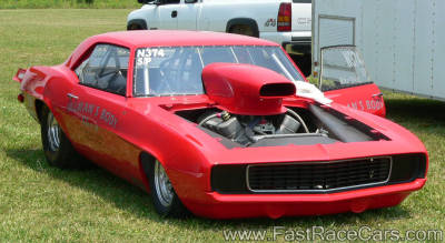 RED 1969 BIG BLOCK CHEVY CAMARO